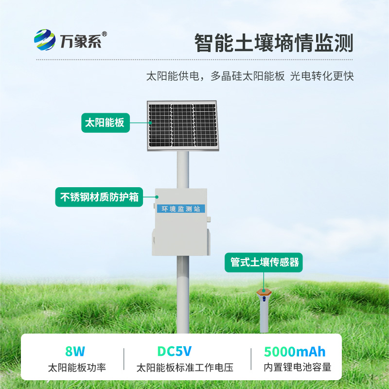 從地表到深層，一體化多深度土壤墑情監測站全方位守護作物生長